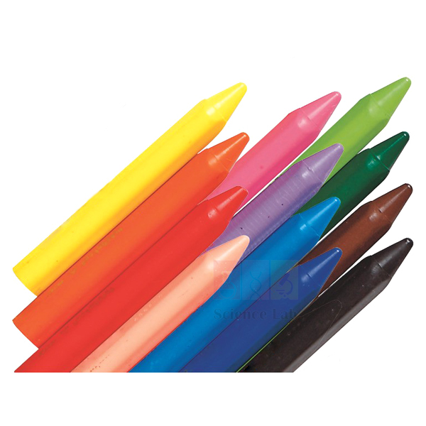 Crayon Wax Jumbo Assorted Colours